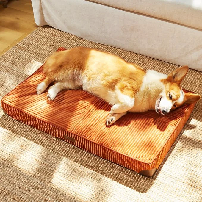 Dependable FUKUMARU Dog Bed Thickened Corduroy Orthopedic Dog Beds High-Quality