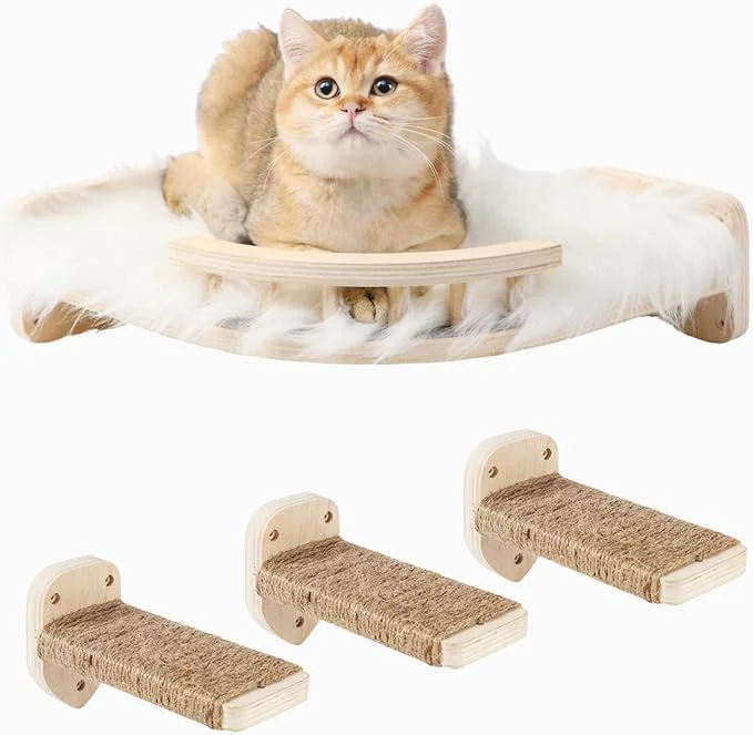 Secure Cat Wall Shelves Unique
