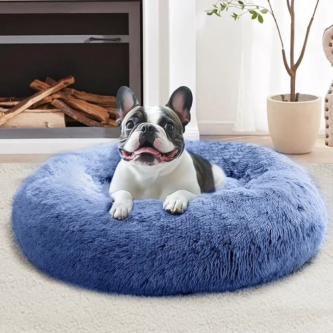 Elegant JOLLYVOGUE Calming Small Dog Cat Bed Prestigious
