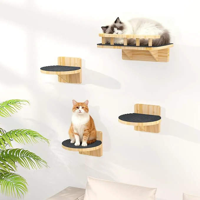 Outstanding XiaZ Cat Wall Shelves Cat Wide Climber Shelf Official