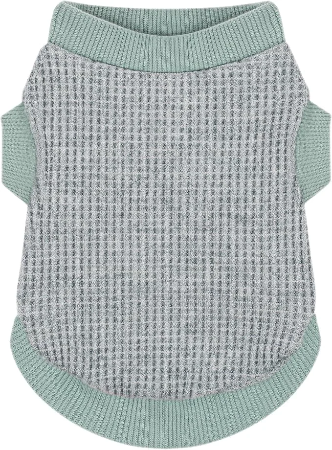 Exceptional Cozy and Functional Dog Shirts for Small Puppies Stretchable Green Attire Recyclable