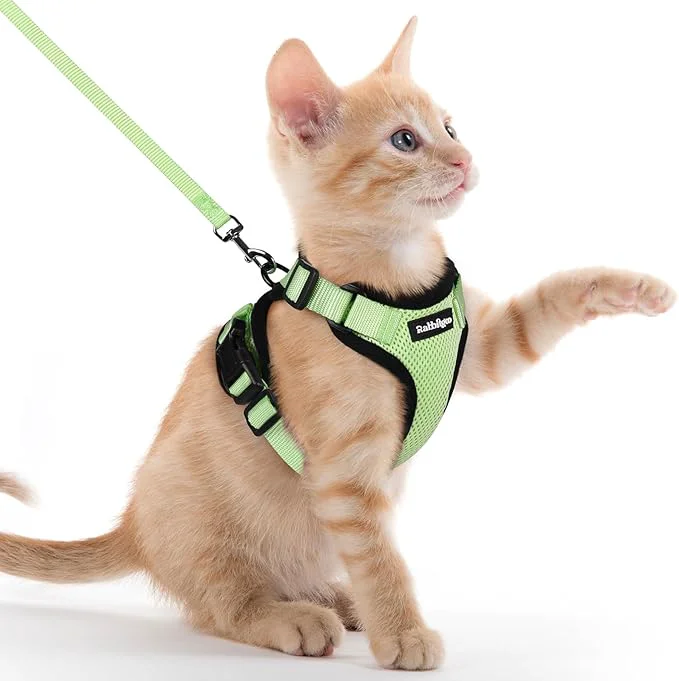 Convenient rabbitgoo Cat Harness and Leash Elite