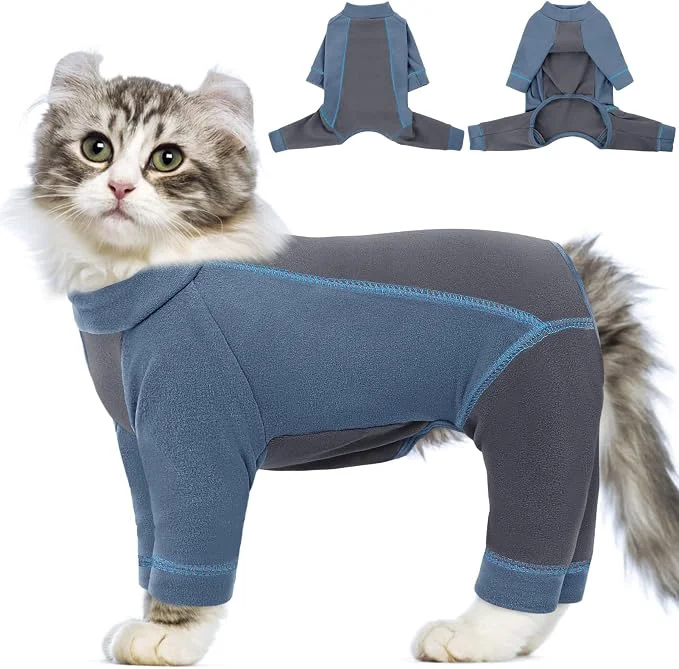 Next-Generation SUNFURA Hair Sticky Cat Clothes Cat Sweater Green