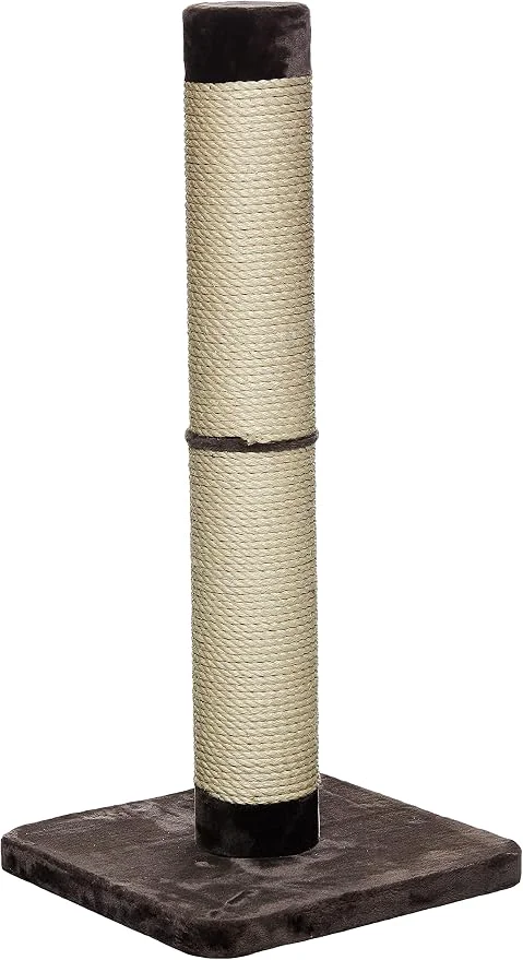 Exceptional MidWest Homes for Pets Feline Nuvo Grand Forte Scratching Post 41 Inches Tall Pure
