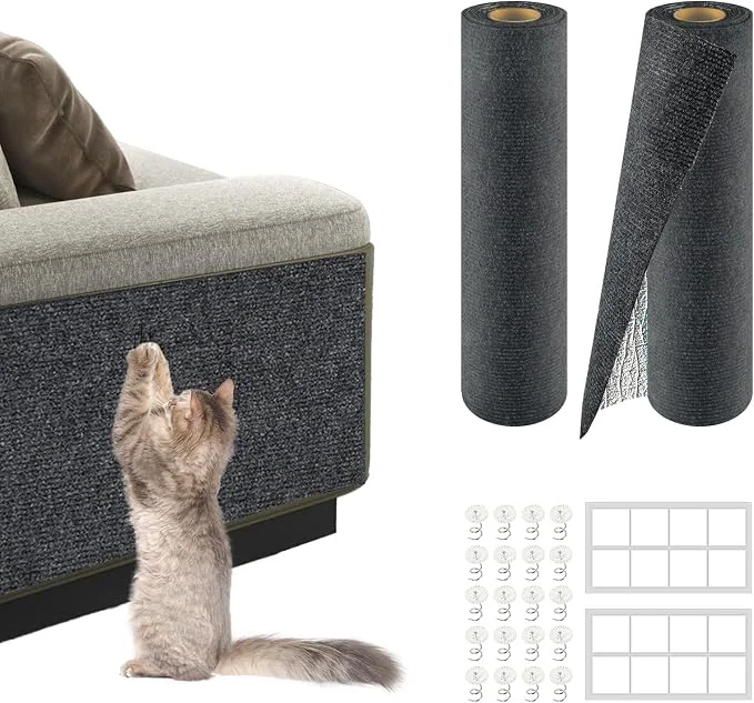 Effective 2Pack Total 78.7 x15.8 Cat Scratch Mat Soft
