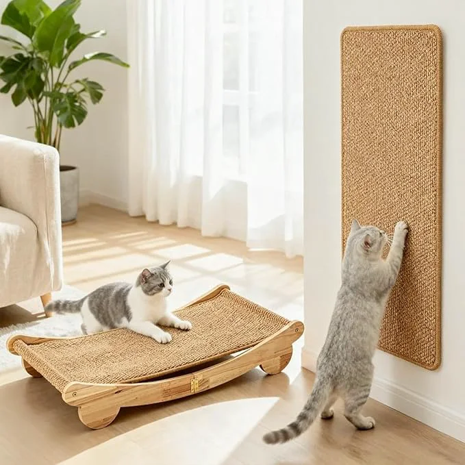 Consistent Ordora Cat Scratcher Mat Set 31.5 Extra Large Cat Scratch Pad Bed – Cat Proven