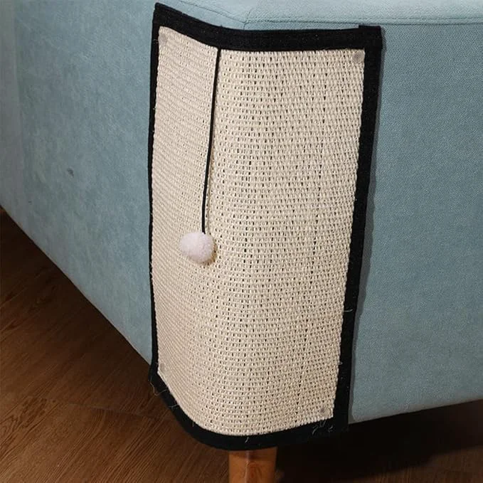 Casual HAOZAIKEJI Cat Scratcher Mat Heavy Duty Couch Guard Protecting Furniture Lightweight