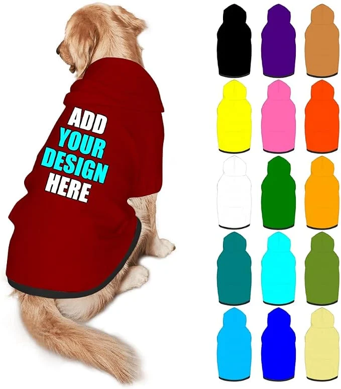 Secure Personalized Dog Hoodie Customized Top-Quality