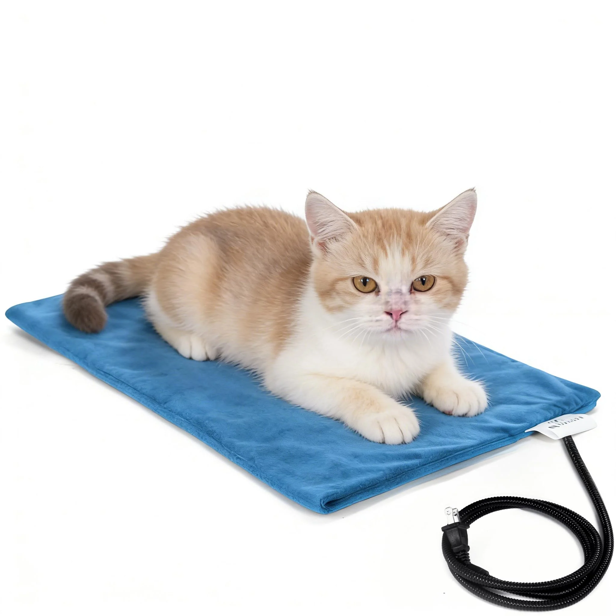 Top-Quality MARUNDA Pet Heating Pad – Auto Constant Temperature for Cats Dogs Waterproof Chew-Resistant Cord Optimized