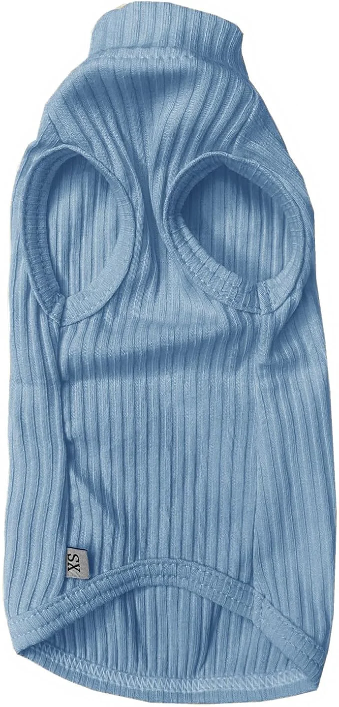 Breathable Sphynx Hairless Cats Shirt Cotton Cat Turtleneck Sweater Pullover Kitten Healthy