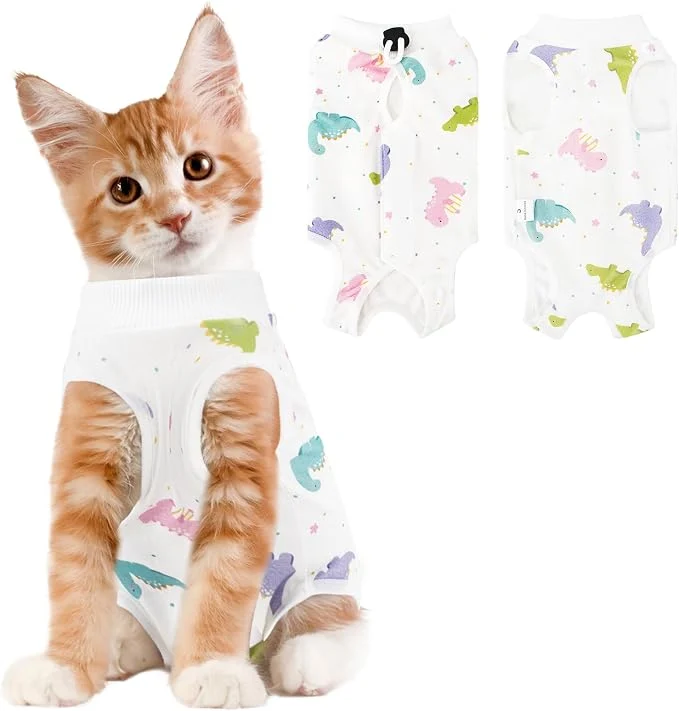 Effective Coppthinktu Cat Recovery Suit Female Breathable Cat Onesie After Surgery Female Proven
