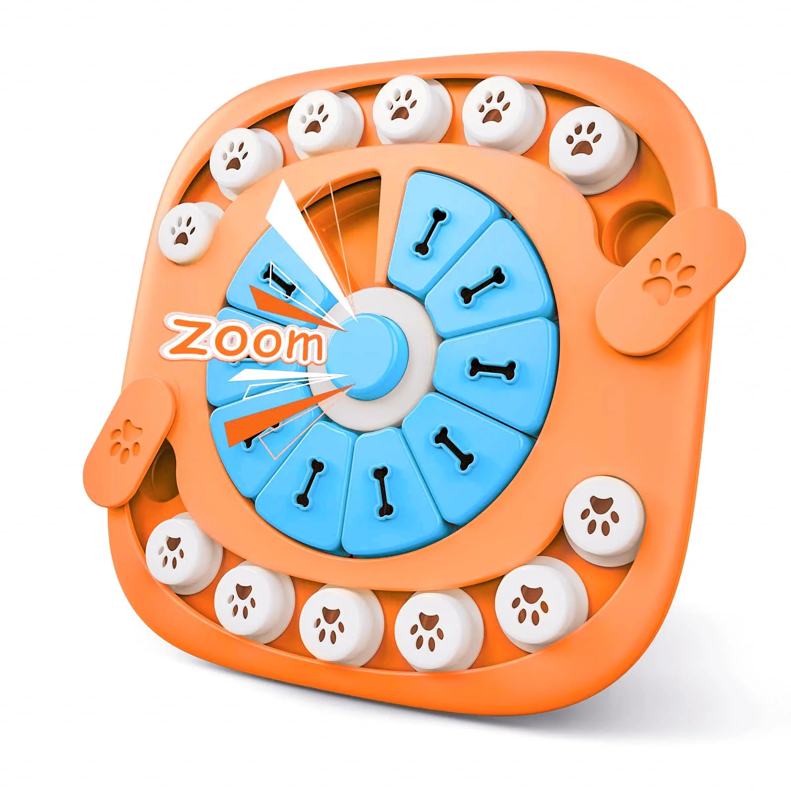 Safe FOXMM Level 2 Dog Puzzle Toy – Interactive Treat Dispenser for Medium to Large Dogs Consistent