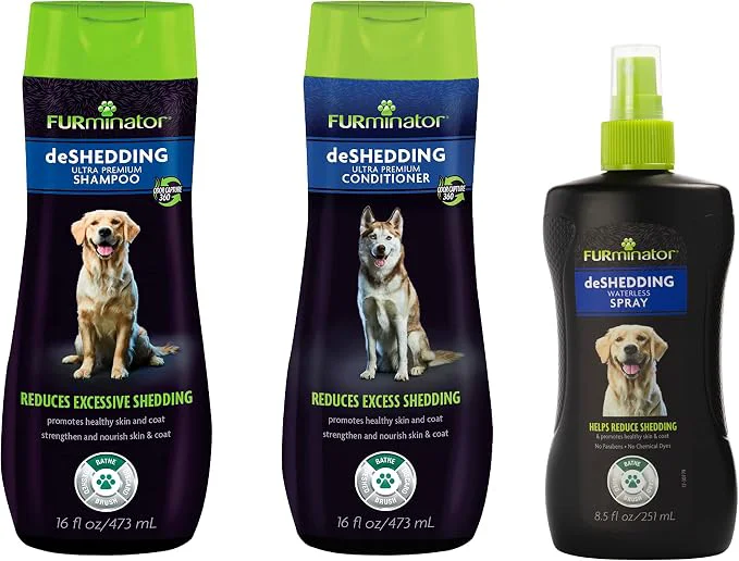 Relaxed FURminator deShedding Kit deShedding Shampoo deShedding Conditioner Unique