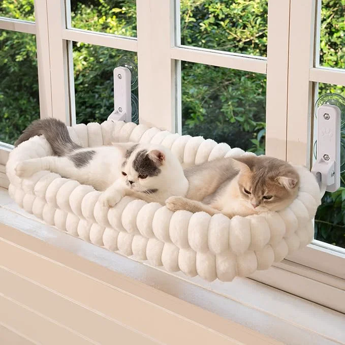 Expertly Made CHEERPALS Cat Window Perch for Indoor Cats Hammock for Window Safe