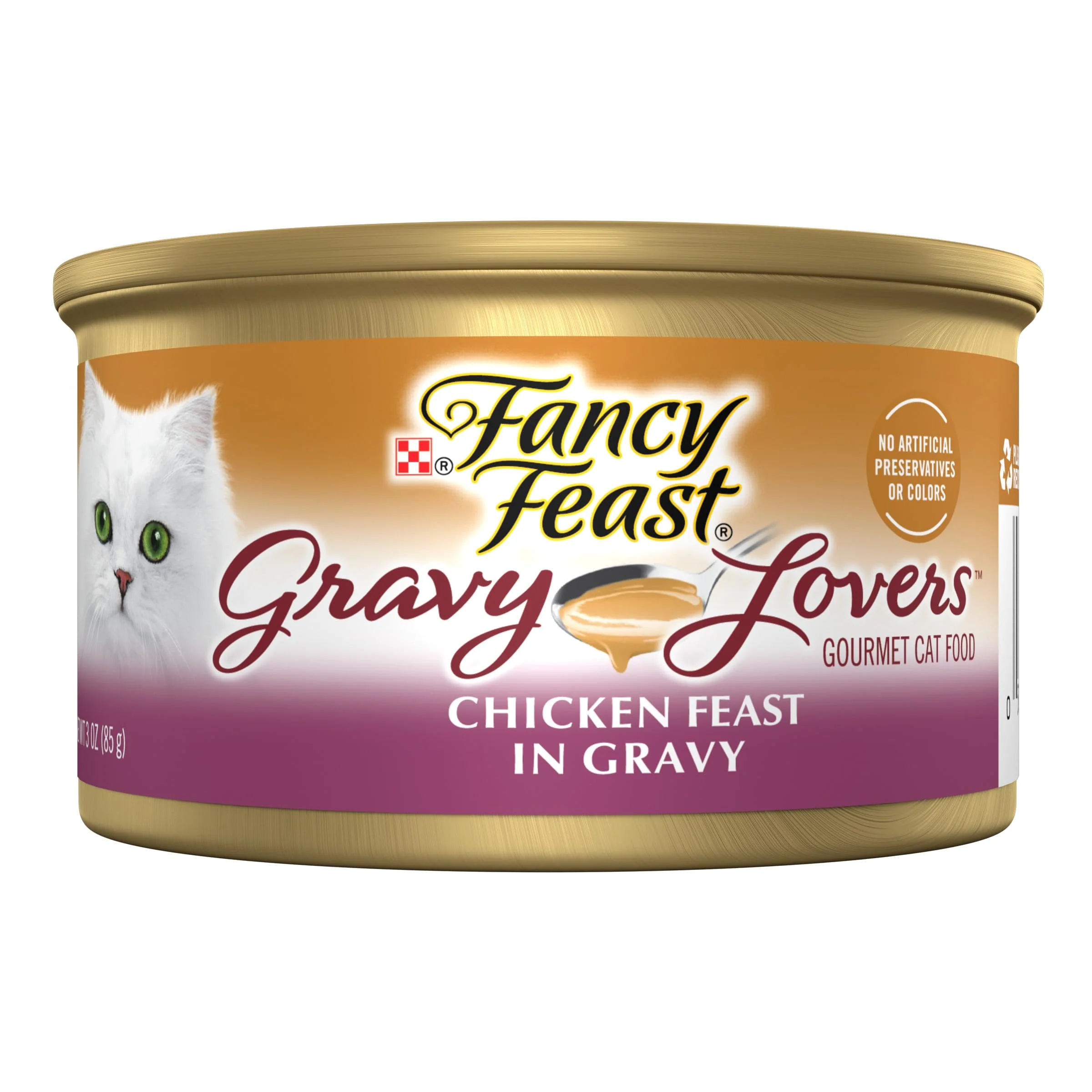 Authentic Fancy Feast Gravy Lovers Chicken Feast – Grilled Gourmet Wet Cat Food 3 oz Cans Pack of 24 Exclusive