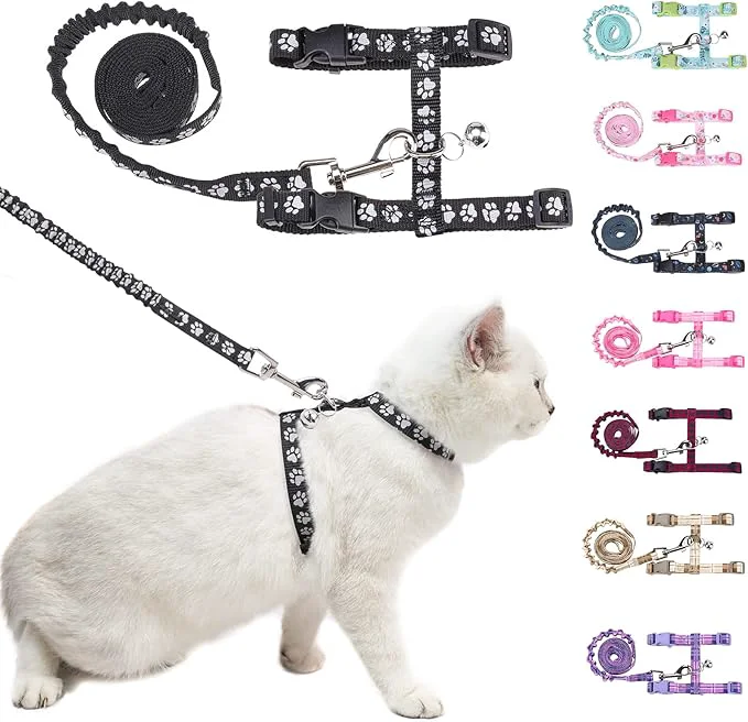 Proven BEAUTYZOO Cat Harness and Leash Set Escape Proof Functional