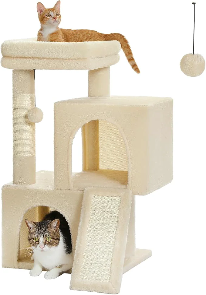 Durable PAWZ Road Cat Tree 30 Inches Cat Tower Elegant