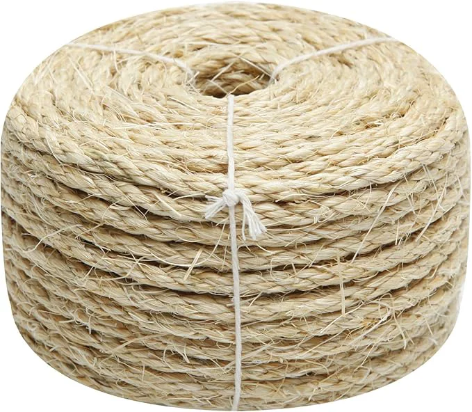 Stylish Cat Natural Sisal Rope 8mm 98-Feet Responsible