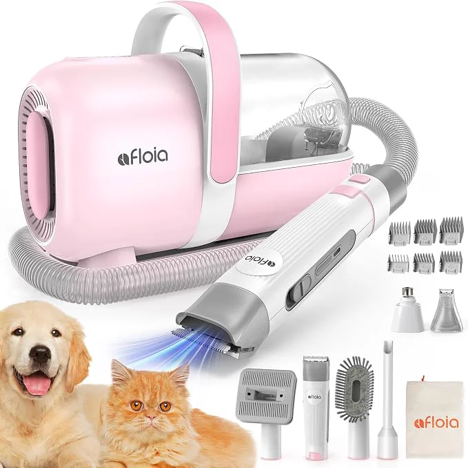 Trusted Afloia 6-in-1 Dog Grooming Kit Pet Grooming Vacuum Contemporary