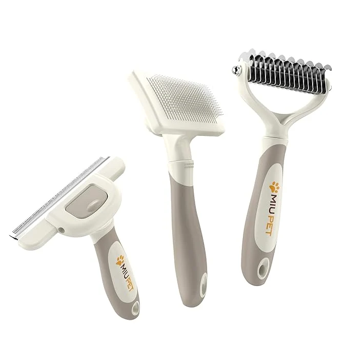 Smooth Professional Deshedding Dog Brush Grooming Kits Top-Quality