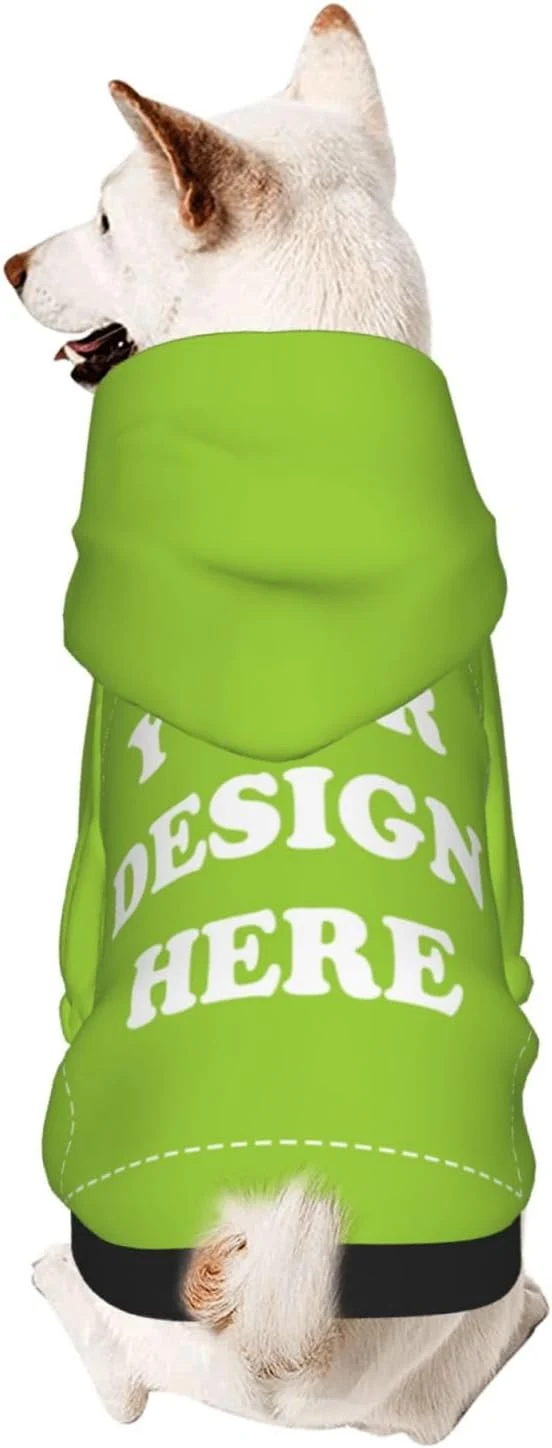 Elite Dog Clothes Custom Dog Hooded Sweatshirt Personalized Pet Costume Robe Shirt Verified
