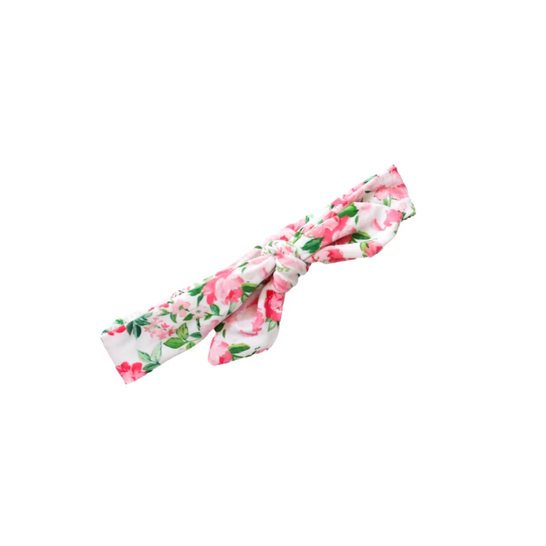 Secure Bandeau floral corail Unique