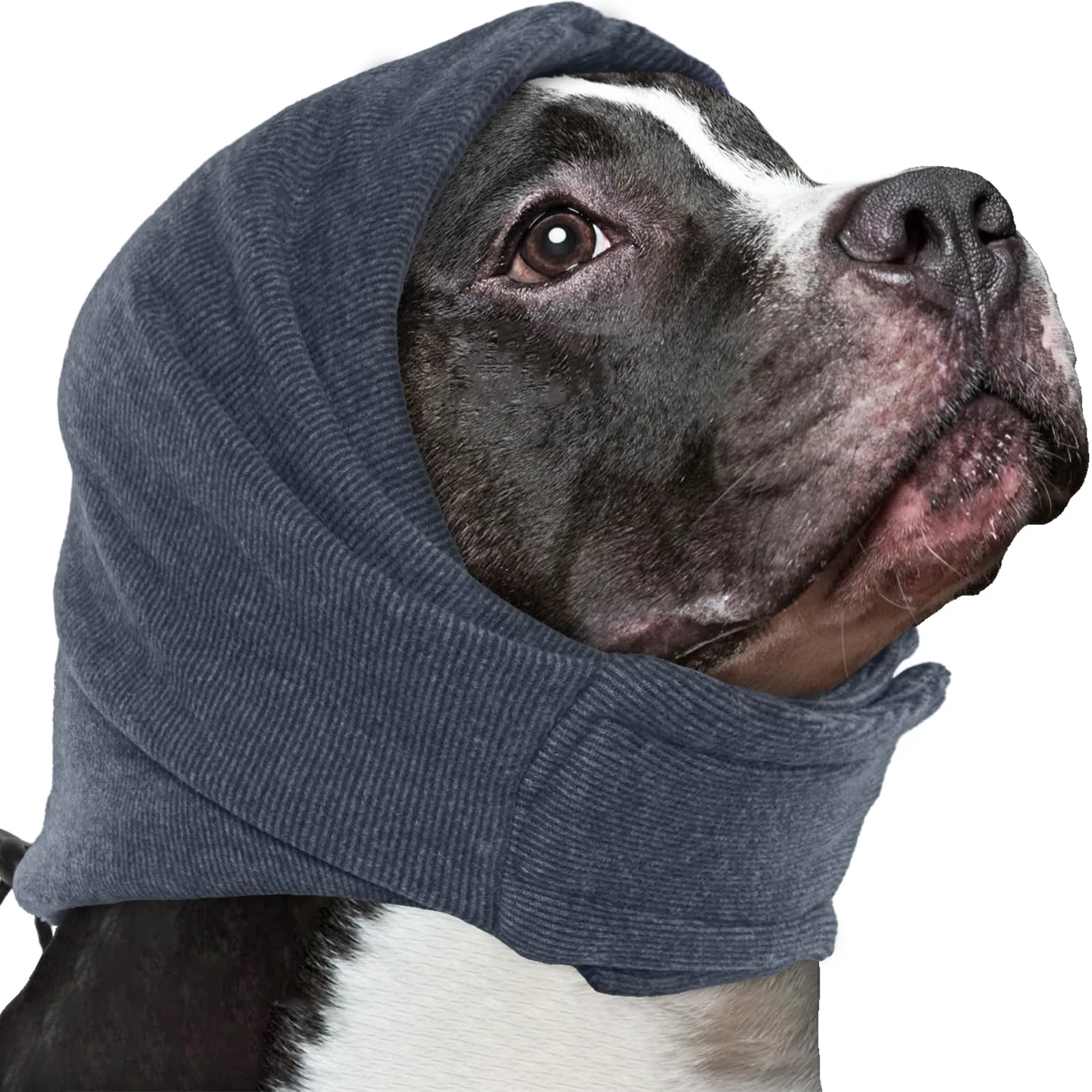 Advanced Nanaki Soft Dog Calming Hoodie Ear Wrap – Noise Reduction Anxiety Support Verified