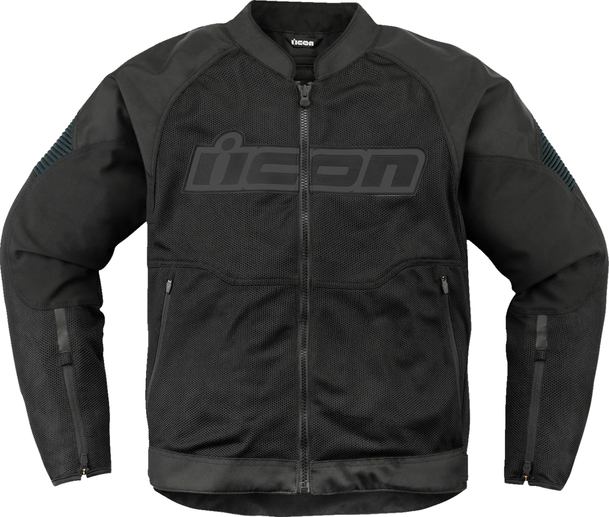 High-Quality ICON Overlord3 Mesh Jacket - Black - Large 2820-6732 Organic