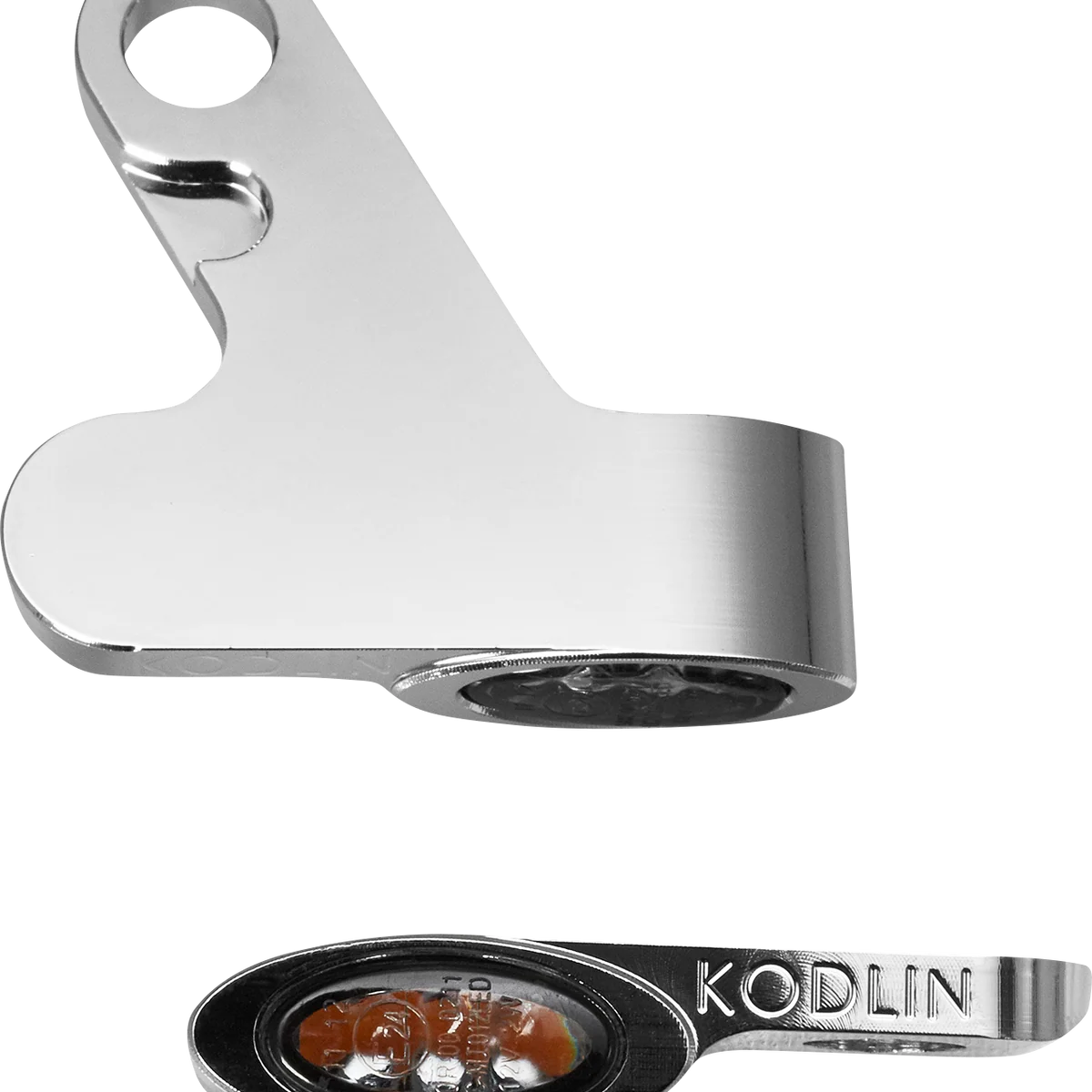 Traditional KODLIN USA LED 2-1 Front Turn Signal w Running Light - Chrome K68501 First-Class