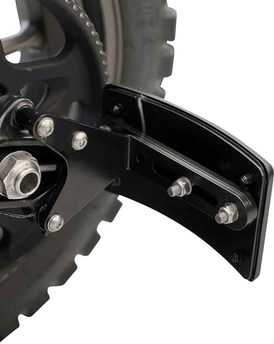 Certified KODLIN USA License Plate Bracket - Sportster S - Black KUS20500 User-Friendly