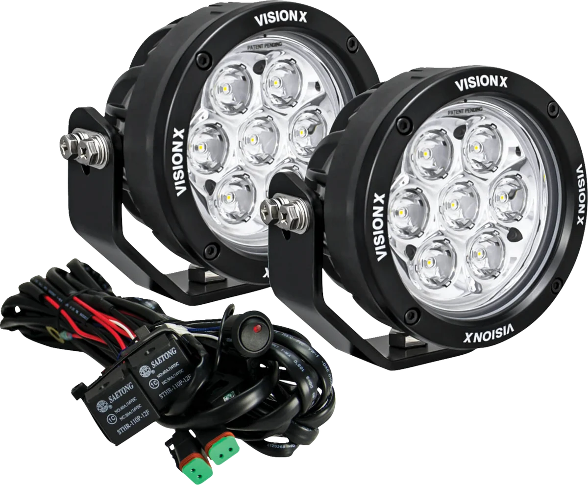 Versatile Vision X Light Cannon - CG2 - 4-3 4 - Multi LED - Clear Lens 9907437 Smooth