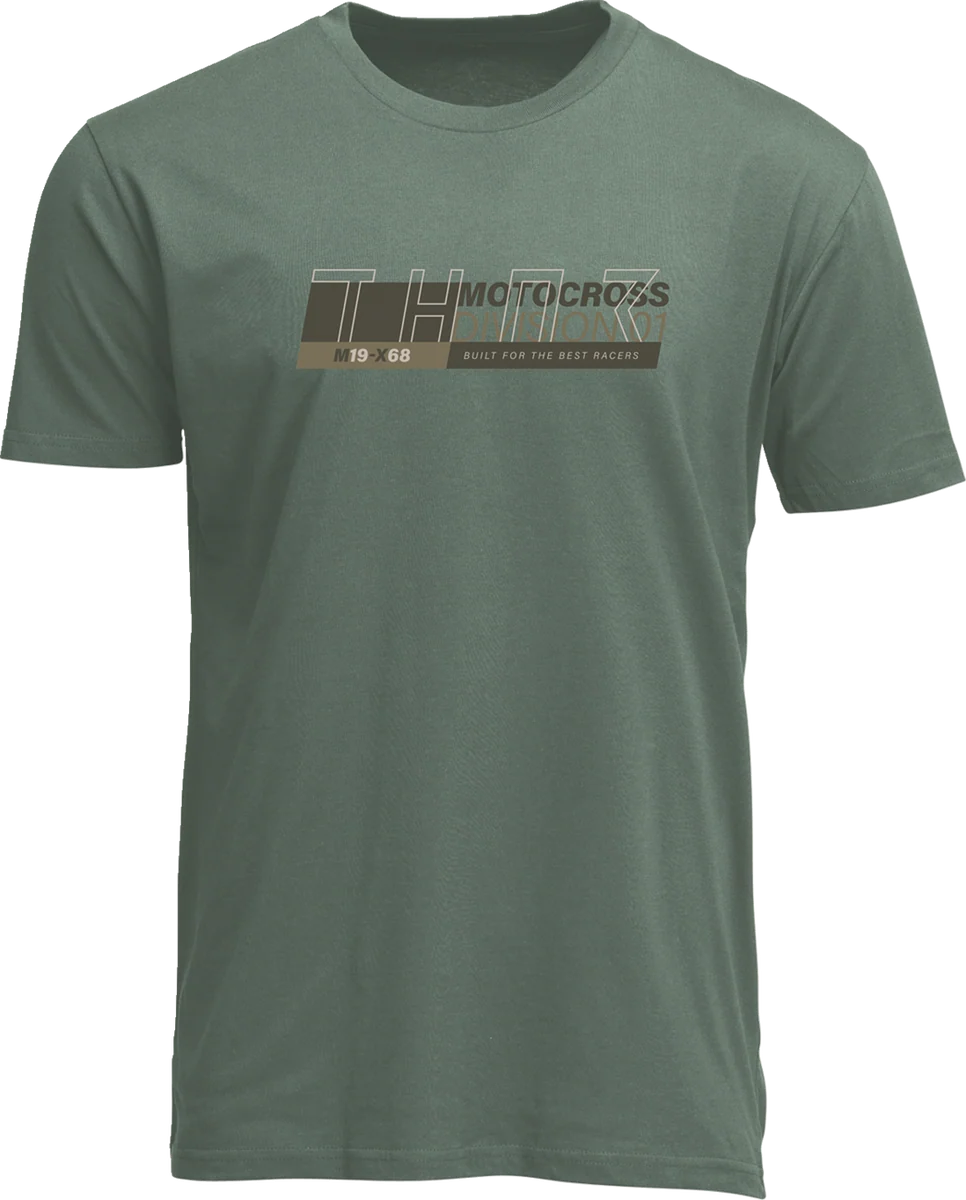 Organic THOR Converge T-Shirt - Olive - Large 3030-25079 Certified