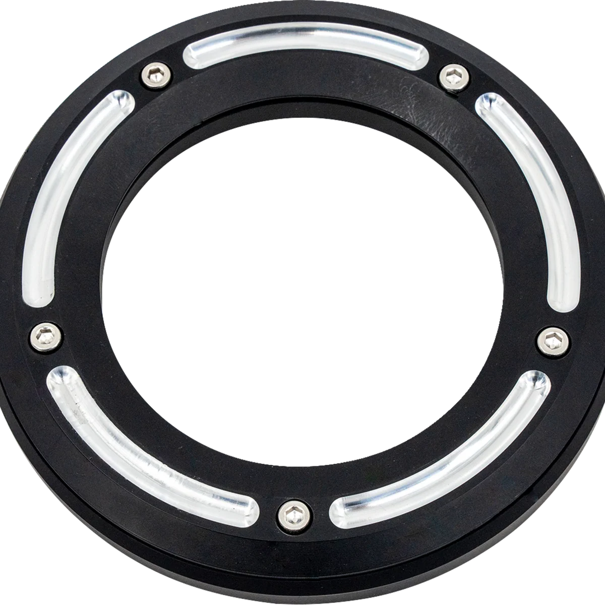 High-Grade TRASK Assault Derby Cover with Window - Reverse Cut - Softail TM-0042RC Lightweight