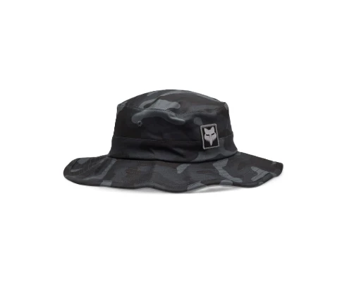 Functional Fox Base Over Sun Hat Black Camo Fine Crafted