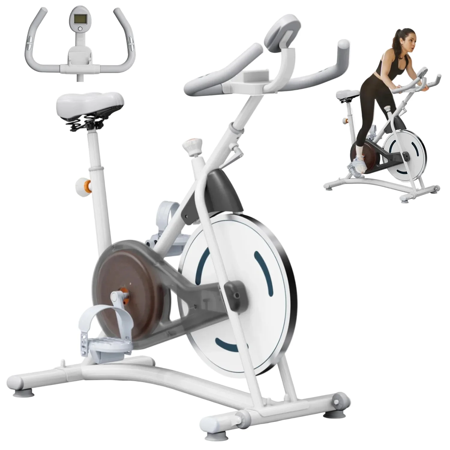 Original Design Premium Home Gym Exercise Bike For Indoor Cycling Fitness With Alloy Steel Frame And Durable Construction Relaxed