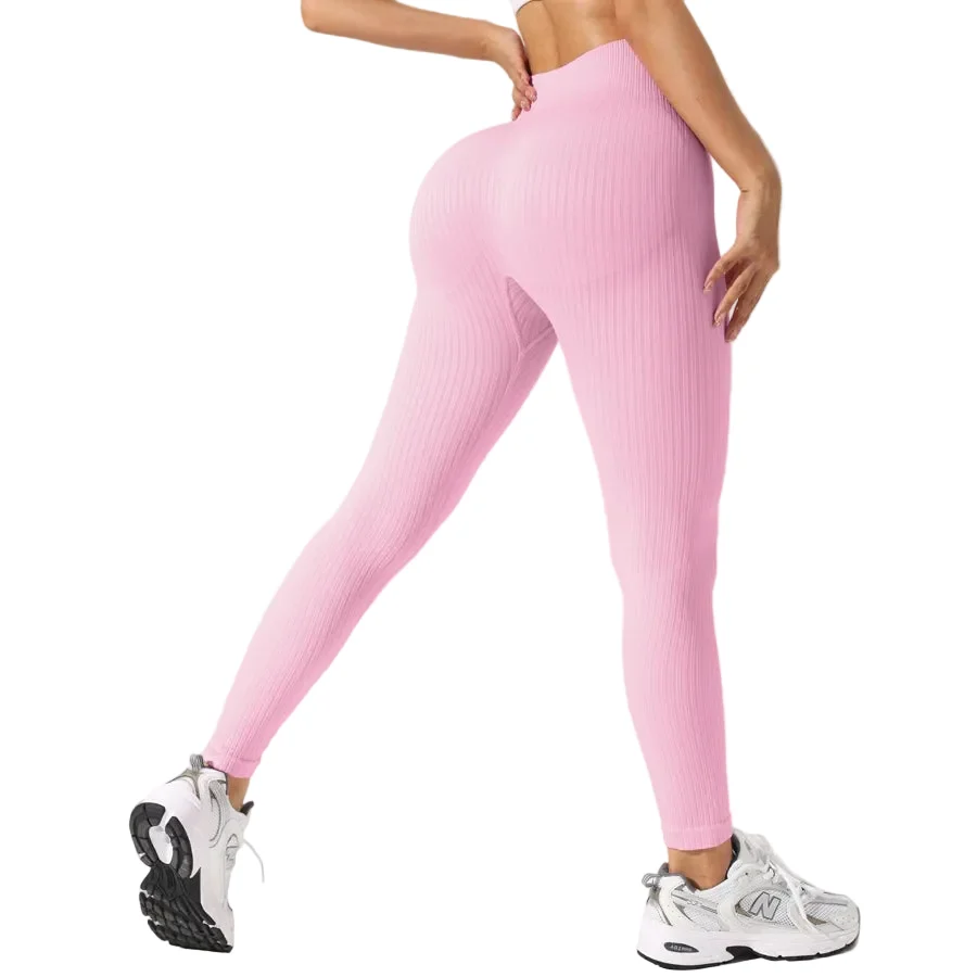 High-Quality Seamless Womens Sports Leggings With Tummy Control Yoga Pants Gym Wear For Women Luxury