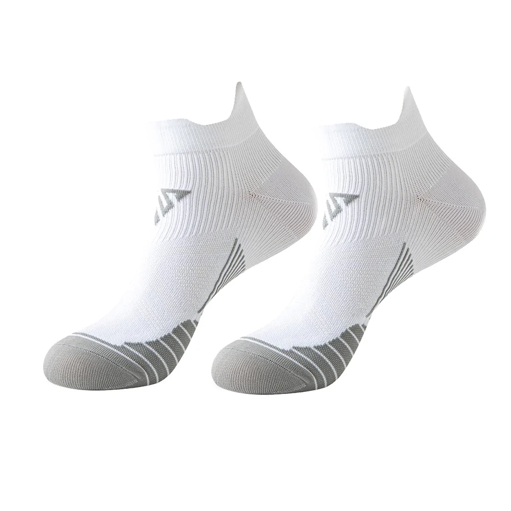 Comfortable Professional Running Socks Quick Dry Breathable Marathon Socks Anti-Slip Fitness Gym Socks Sweat-wicking Women Men Cycling Socks Enhanced