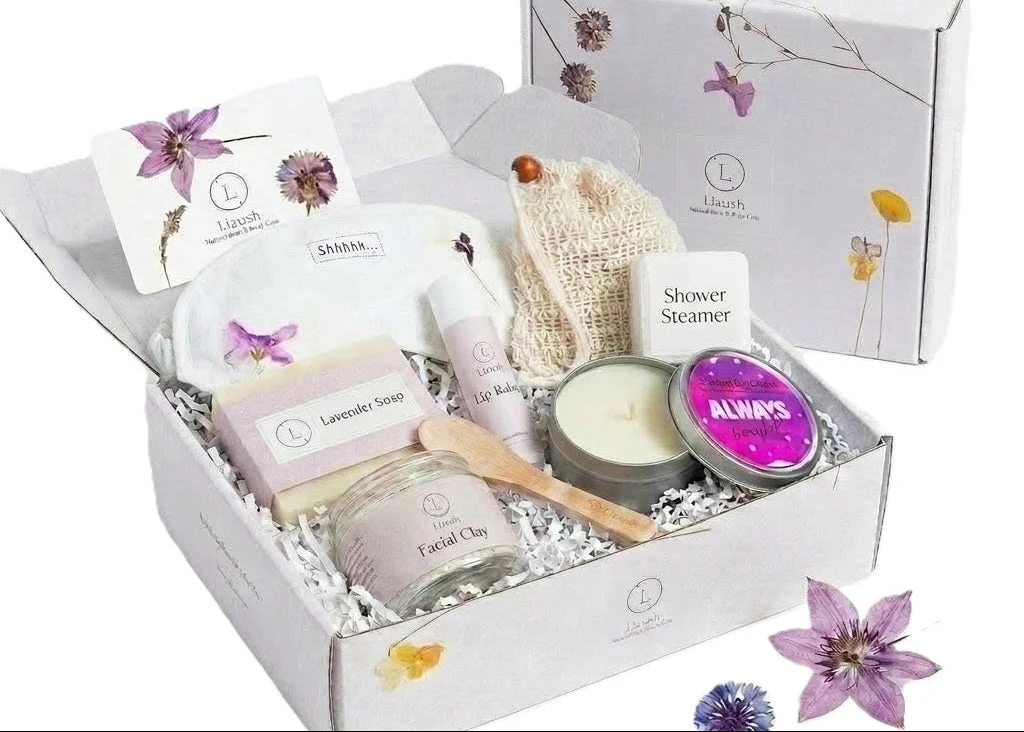 Fast Lavender Bath Body Gift Set – Natural Self-Care Spa Gift Box Specialty