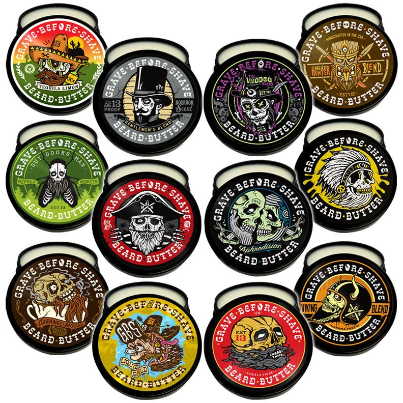 Fast Grave Before Shave Beard Butter 4oz. ContainerNotice Reusable