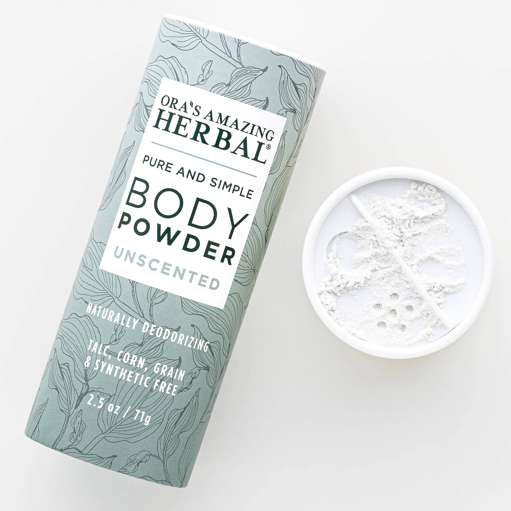 Trendy Talc Body Powder Unscented Official