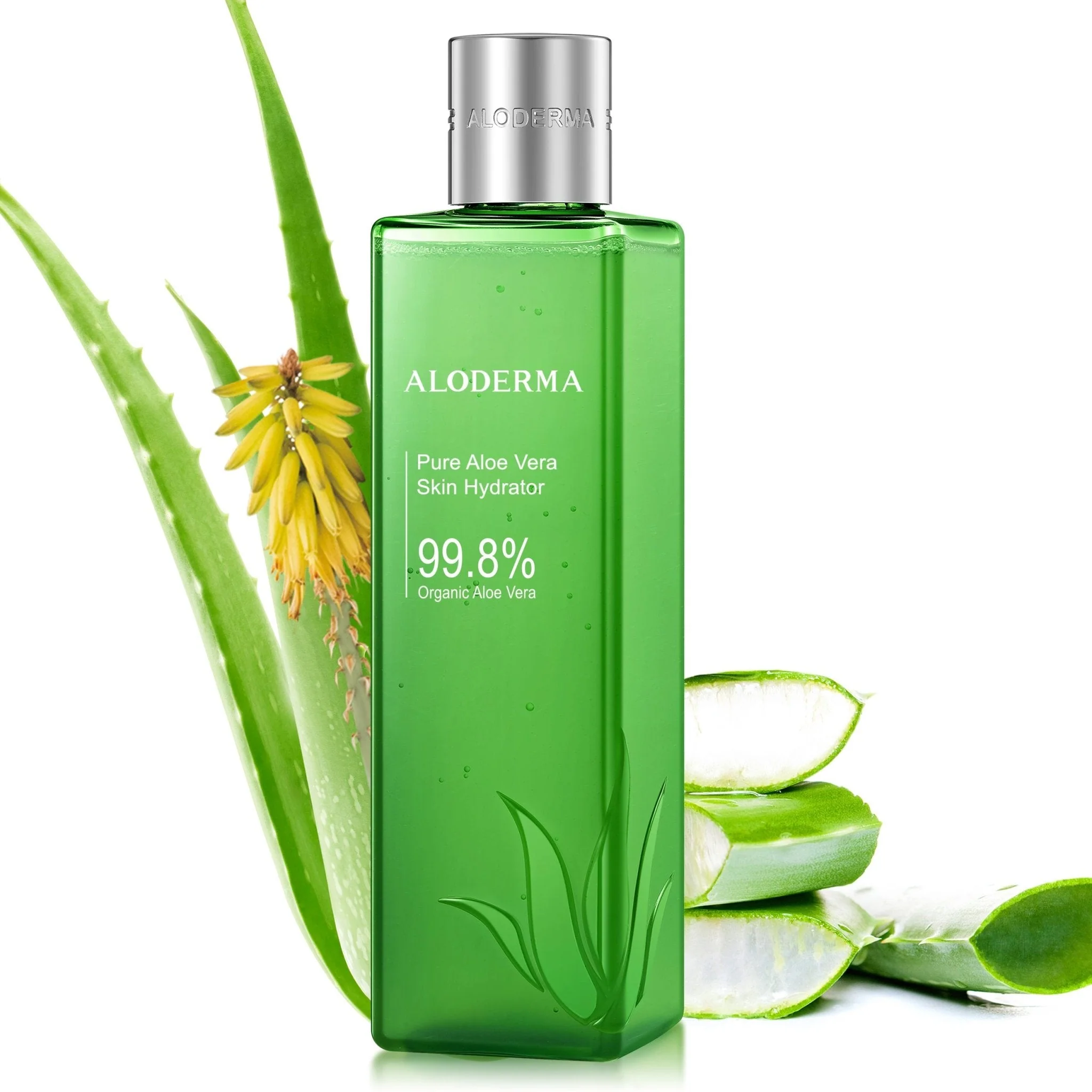 Comfortable Pure Aloe Vera Skin Hydrator - 99.8 Organic Aloe Premium Material