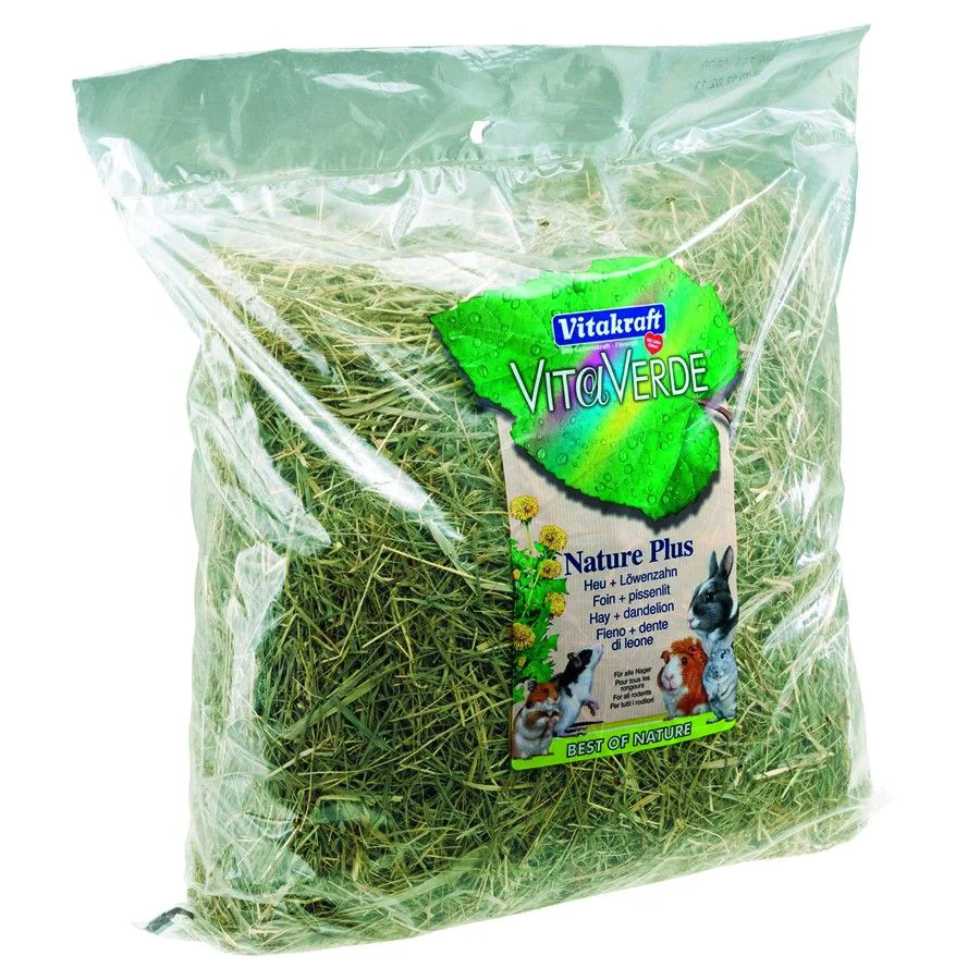Professional Vitakraft Verde Hay Dandelion 500g Secure